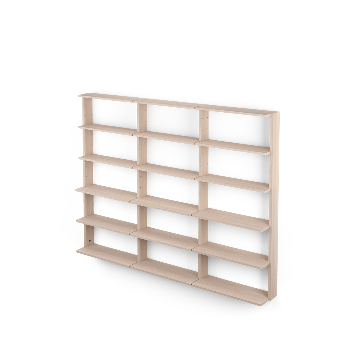 Massproductions Gridlock – T3-A9-9 vegghylle Natural Ash