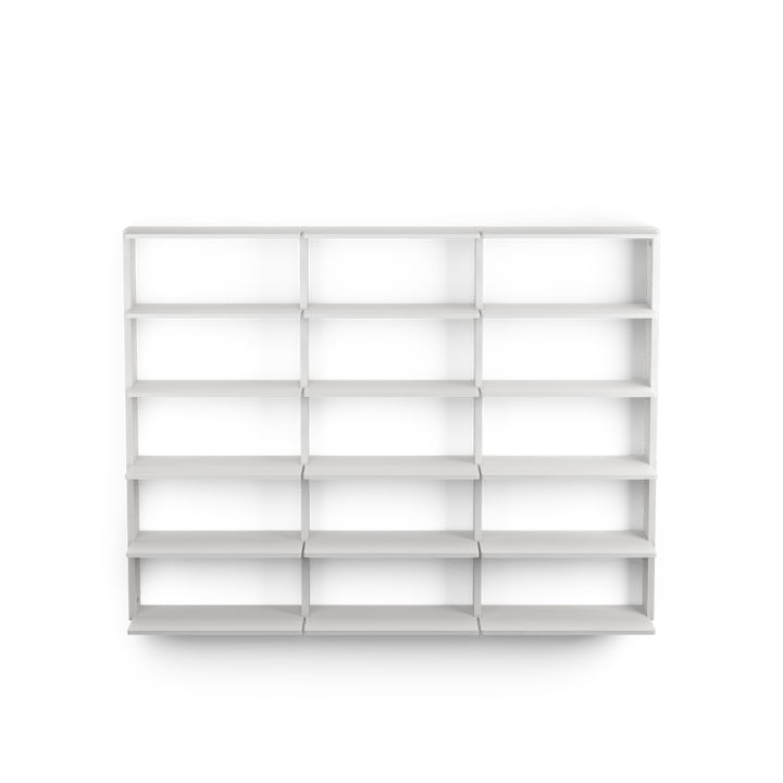 Gridlock – T3-A9-9 vegghylle, White stained Ash Massproductions