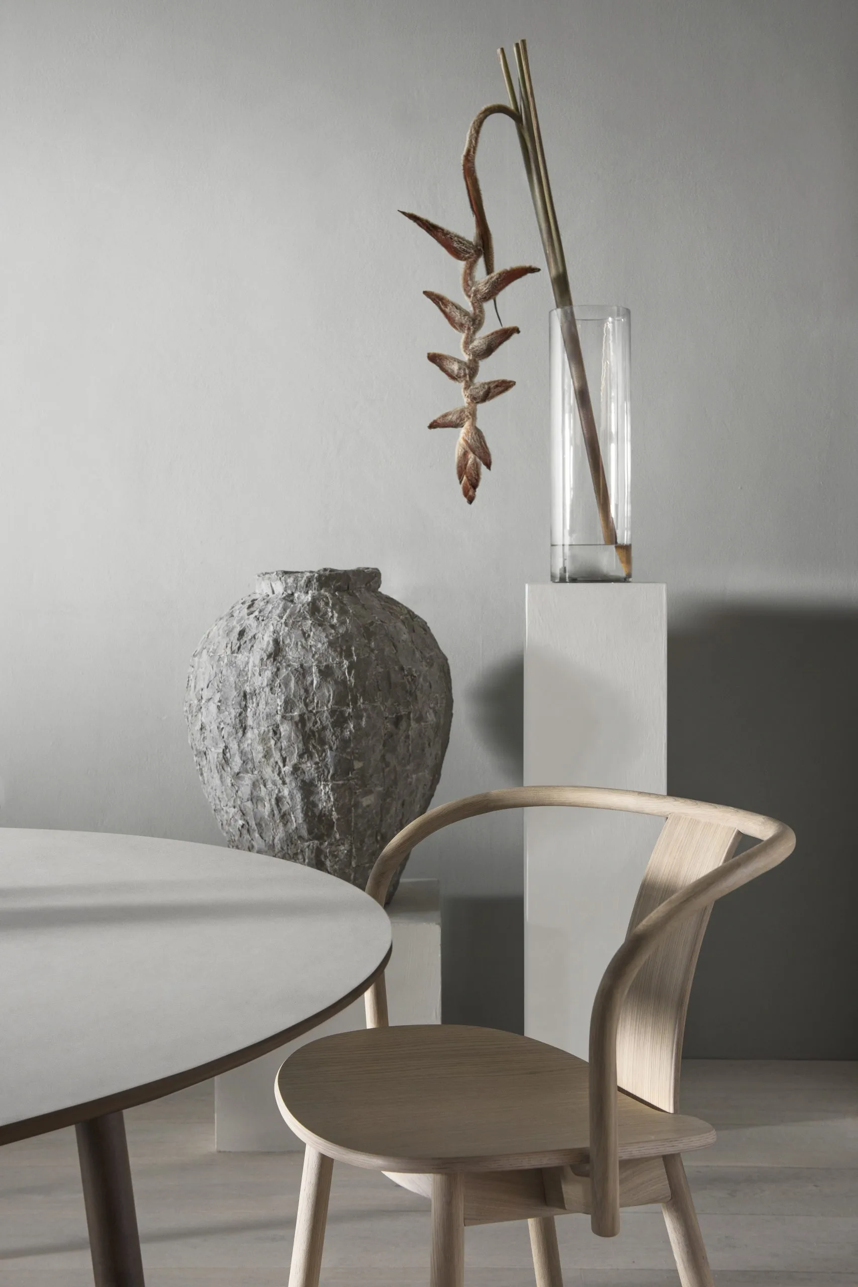 Icha stol, Hvitoljet bøk Massproductions