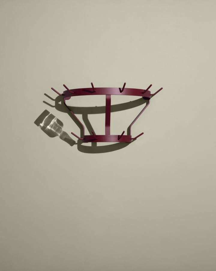 Marcel kleshenger veggmontert, Wine red Massproductions