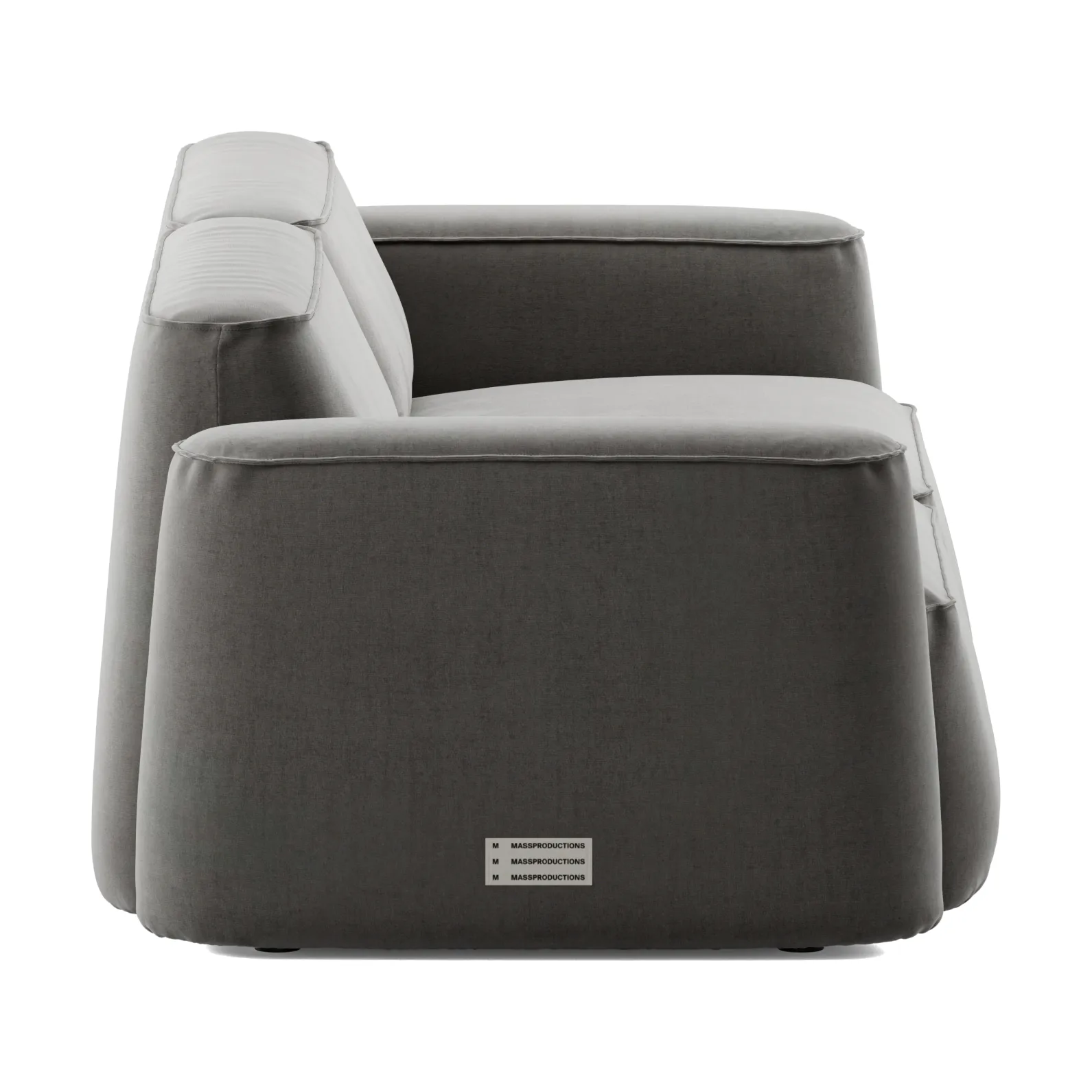 Patch 2,5-seters sofa, Atlantis 18 Mole Massproductions