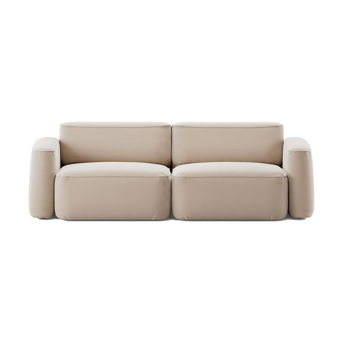 Massproductions Patch 2,5-seters sofa Atlantis 52 Alabaster
