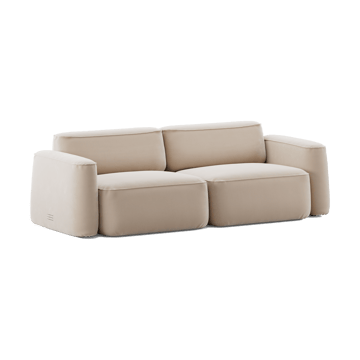 Patch 2,5-seters sofa - Atlantis 52 Alabaster - Massproductions
