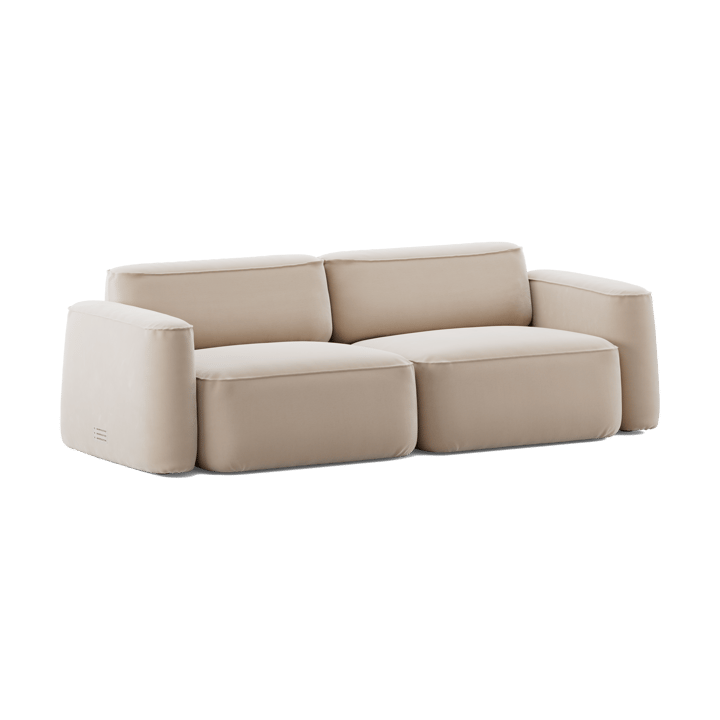 Patch 2,5-seters sofa, Atlantis 52 Alabaster Massproductions