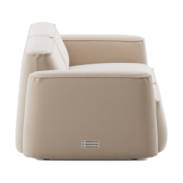 Patch 2,5-seters sofa, Atlantis 52 Alabaster Massproductions