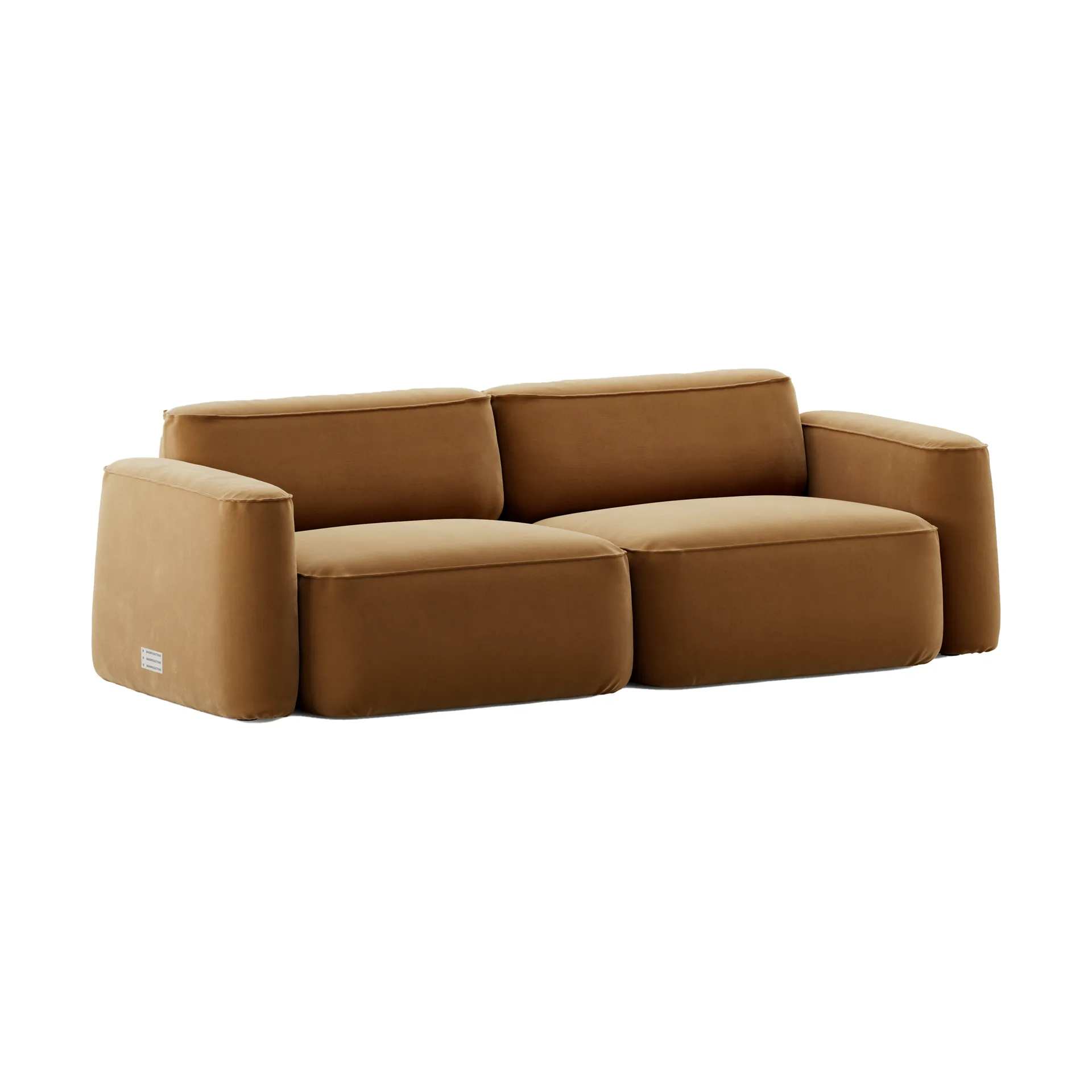 Patch 2,5-seters sofa, Atlantis 91 Cumin Massproductions