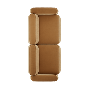 Patch 2,5-seters sofa - Atlantis 91 Cumin - Massproductions
