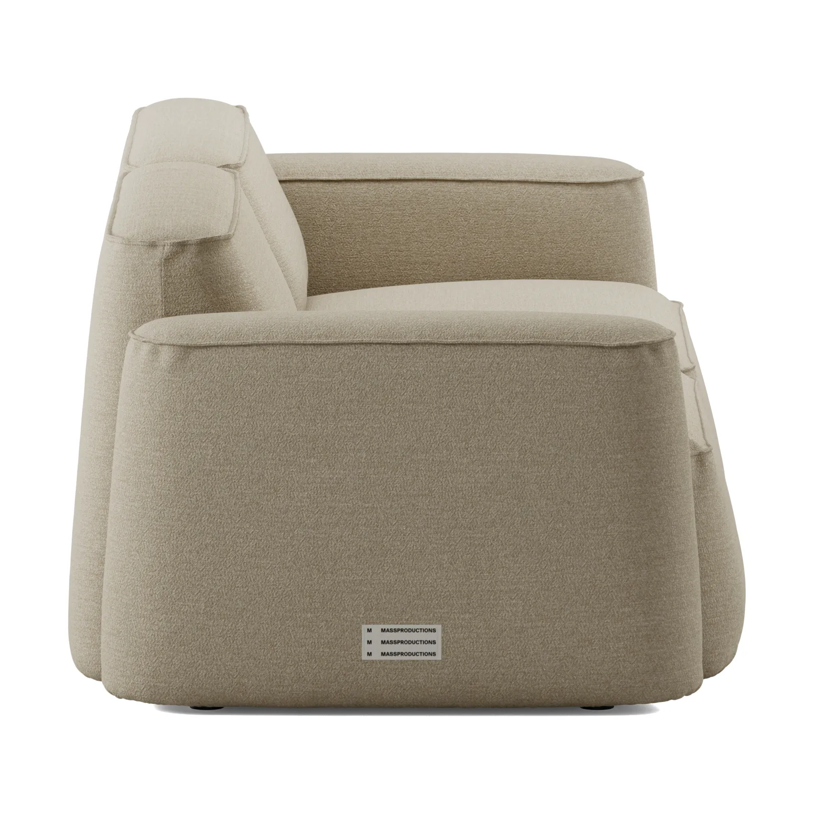 Patch 2,5-seters sofa, Ecriture 240 Massproductions