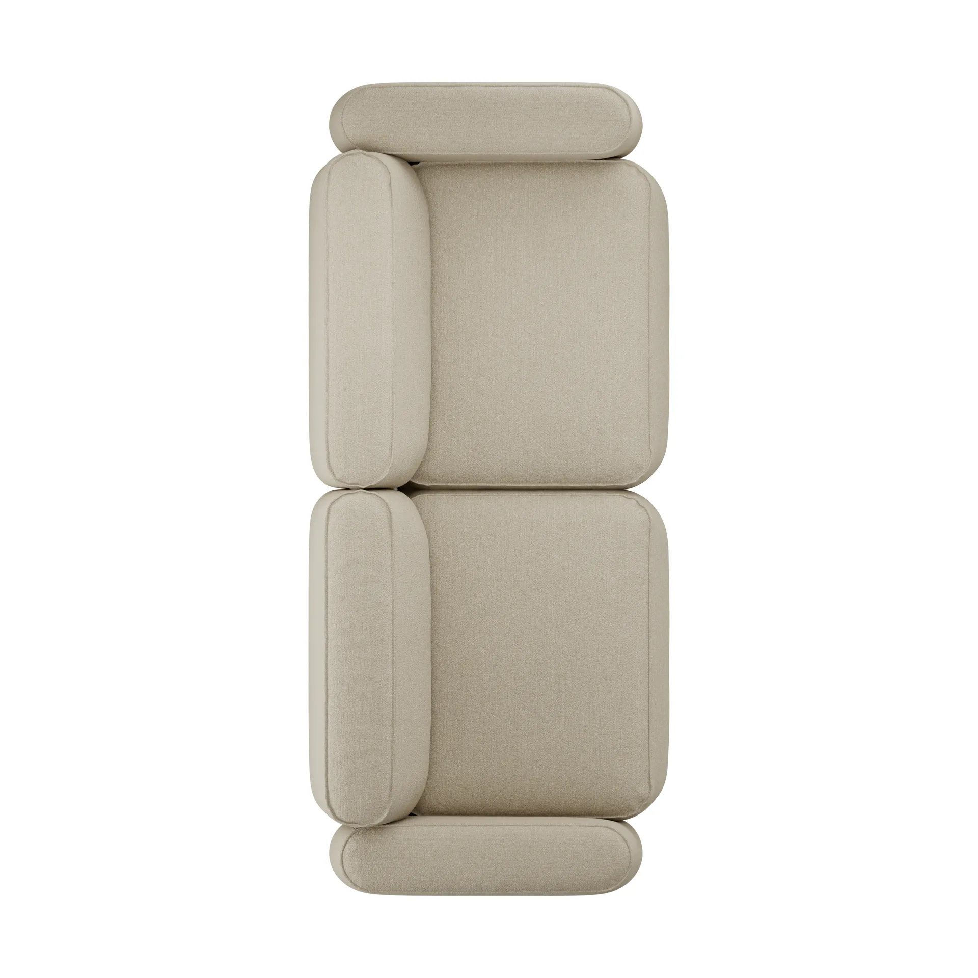 Patch 2,5-seters sofa, Ecriture 240 Massproductions