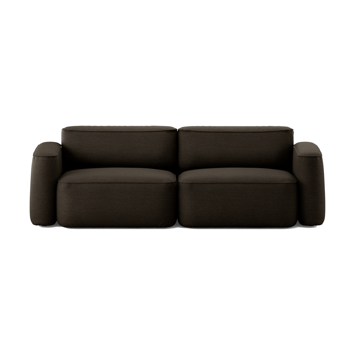 Massproductions Patch 2,5-seters sofa Ecriture 380 | Skandinavisk Design | Sofaer | Brun