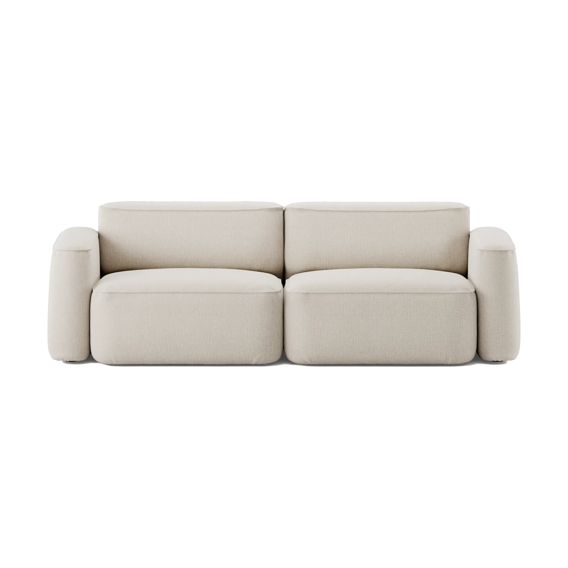 Patch 2,5-seters sofa, Linara 05 Porridge Massproductions