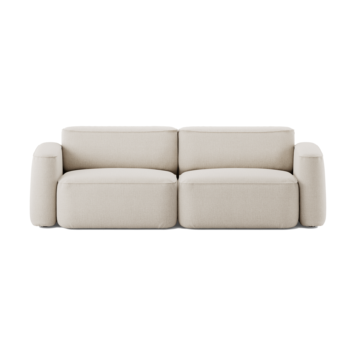 Massproductions Patch 2,5-seters sofa Linara 05 Porridge