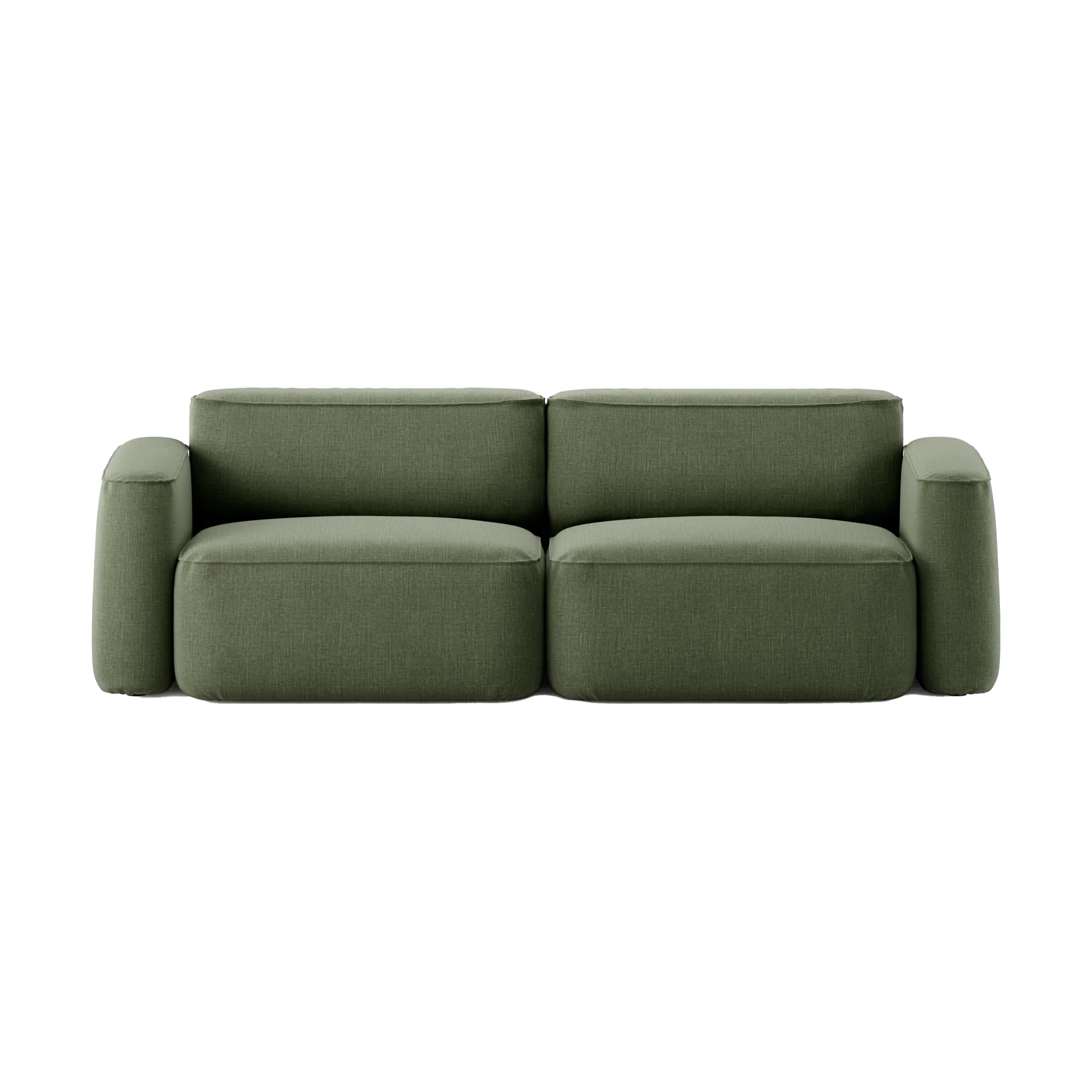Patch 2,5-seters sofa, Linara 100 Tarragon Massproductions