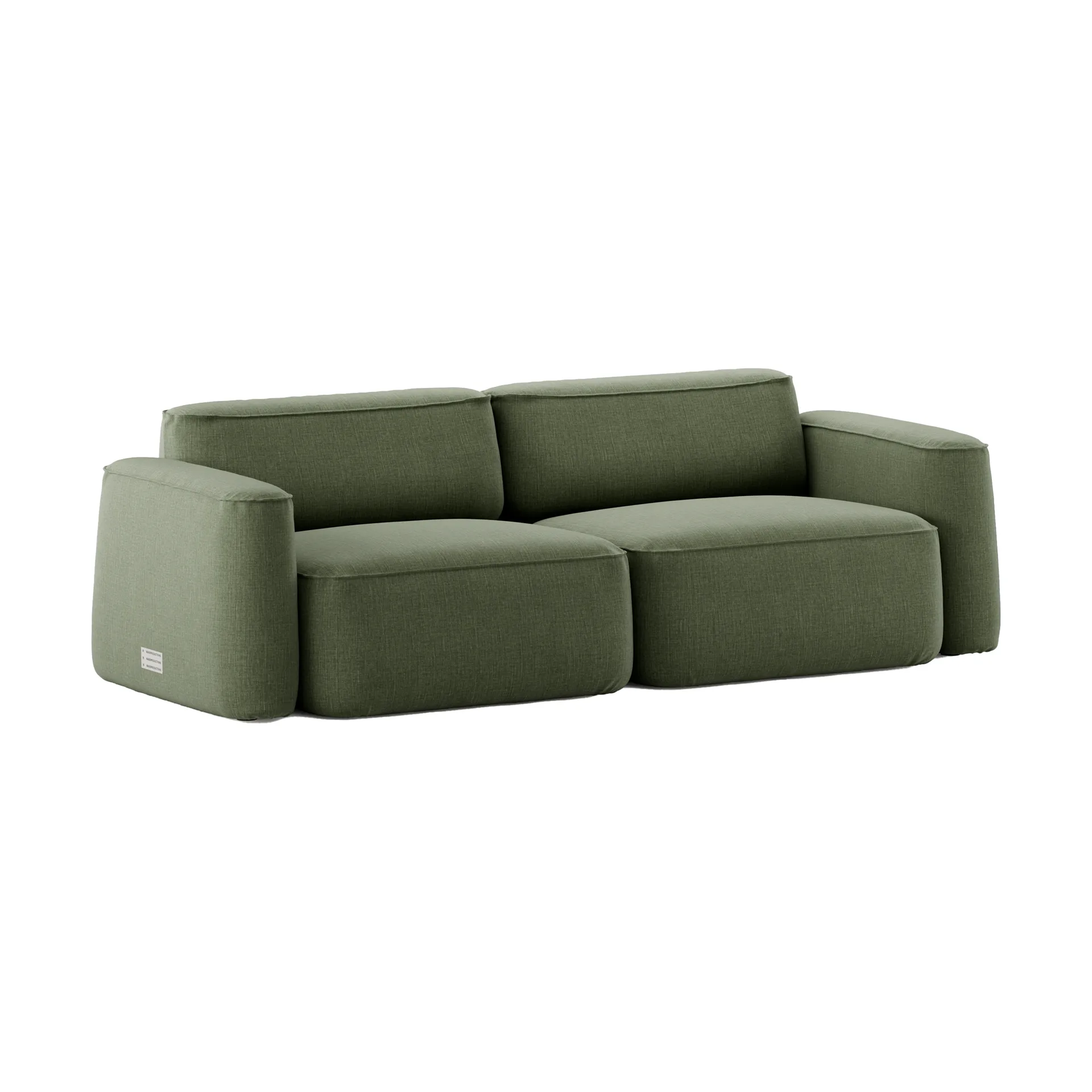 Patch 2,5-seters sofa, Linara 100 Tarragon Massproductions