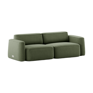 Patch 2,5-seters sofa - Linara 100 Tarragon - Massproductions