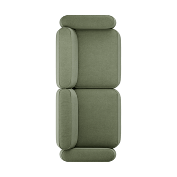 Patch 2,5-seters sofa - Linara 100 Tarragon - Massproductions