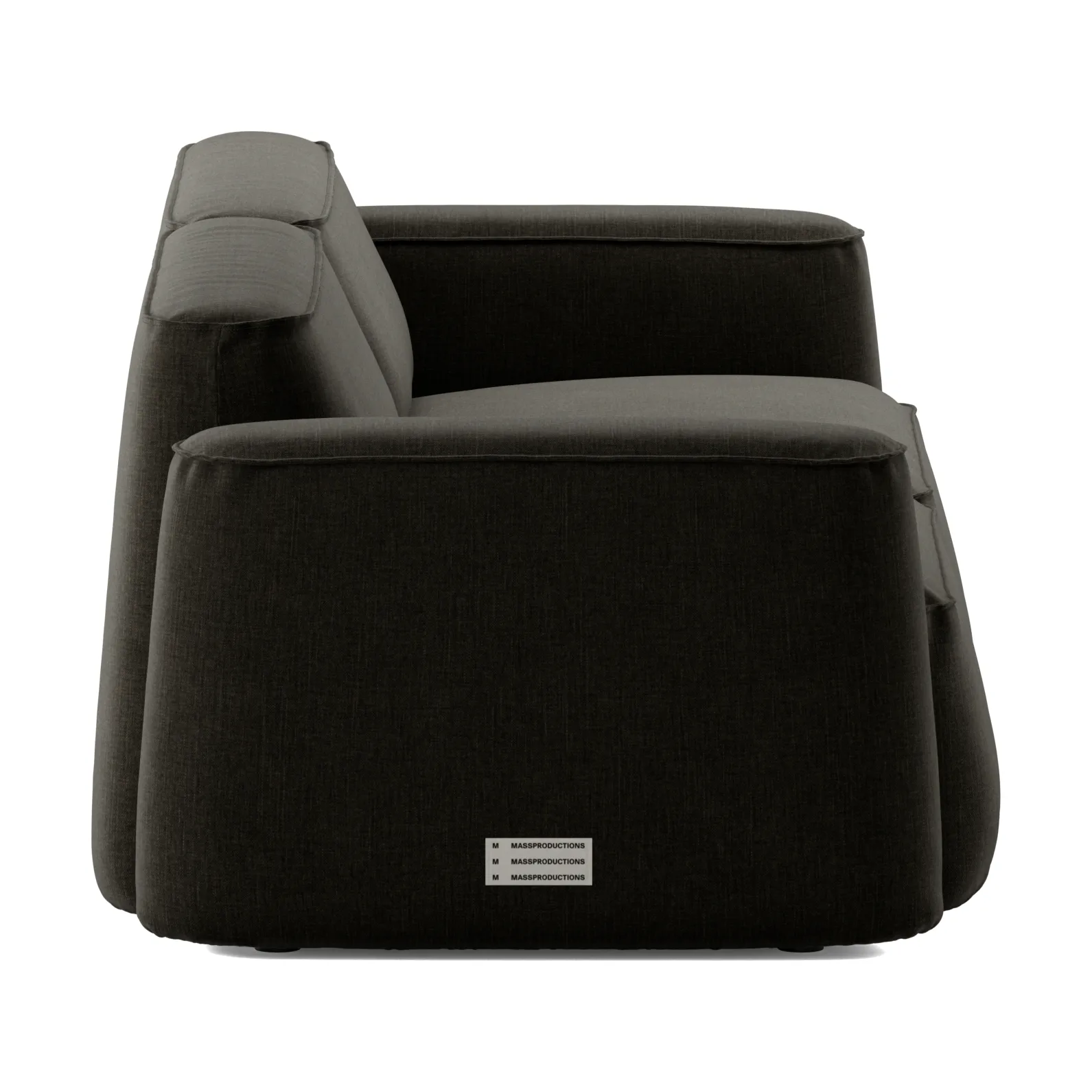 Patch 2,5-seters sofa, Linara 90 Espresso Massproductions