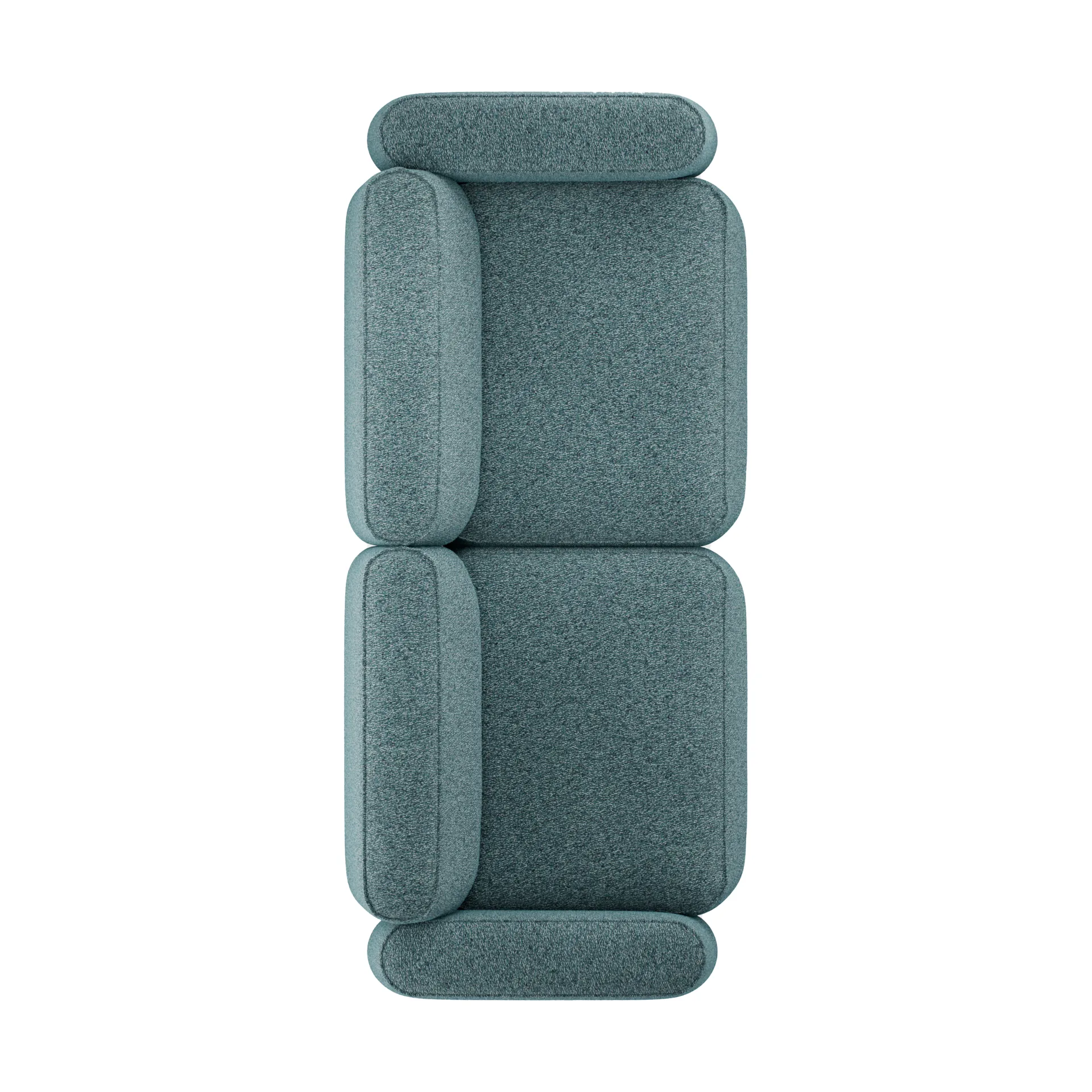 Patch 2,5-seters sofa, Spiral 06 Dragonfly Massproductions