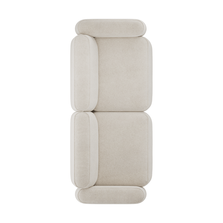 Patch 2,5-seters sofa, Spiral 21 Chalk Massproductions