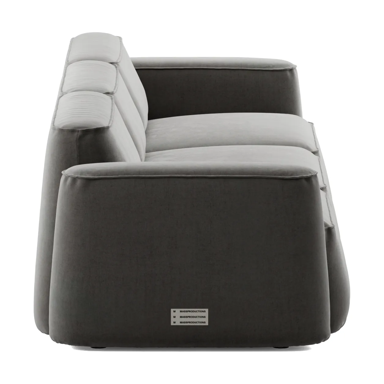 Patch 3-seters sofa, Atlantis 18 Mole Massproductions