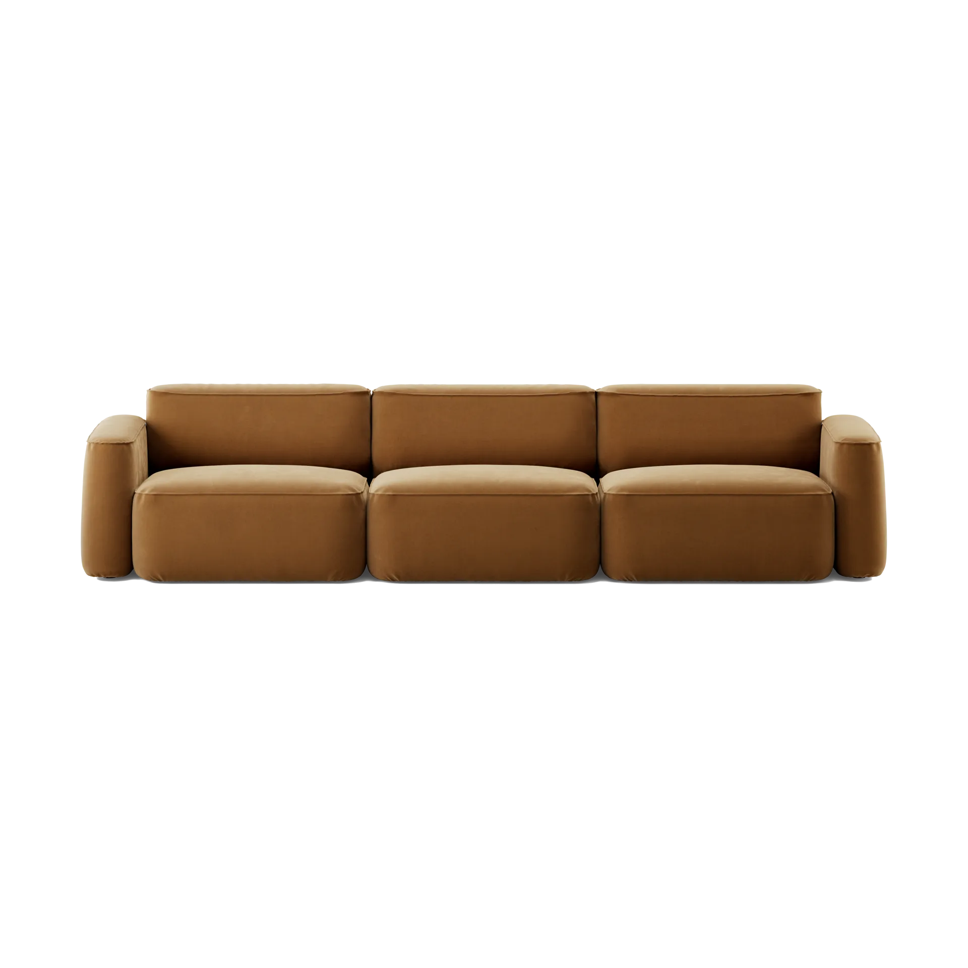 Patch 3-seters sofa, Atlantis 91 Cumin Massproductions