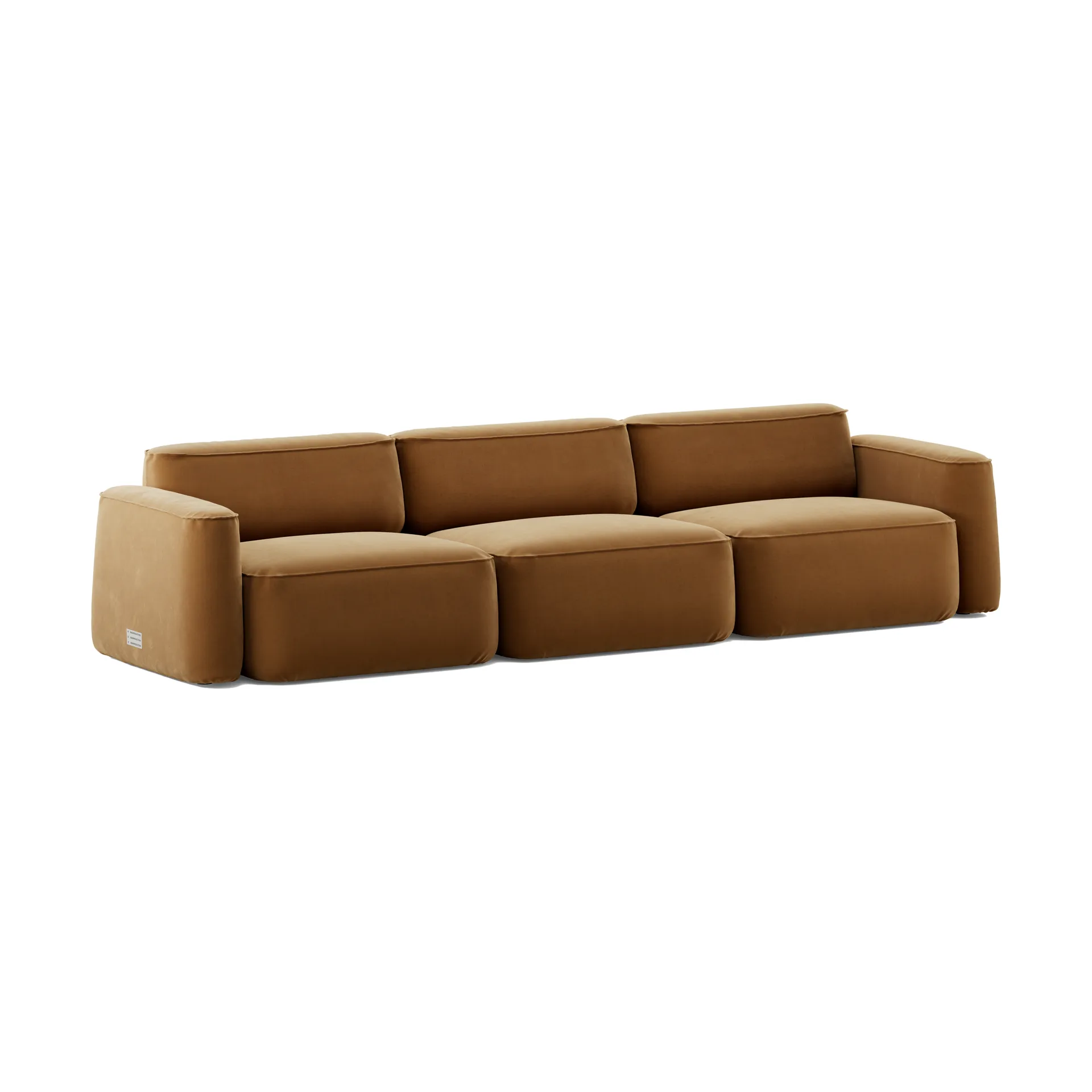 Patch 3-seters sofa, Atlantis 91 Cumin Massproductions