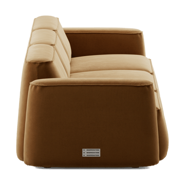 Patch 3-seters sofa - Atlantis 91 Cumin - Massproductions