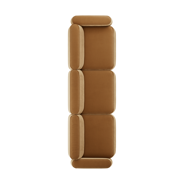 Patch 3-seters sofa, Atlantis 91 Cumin Massproductions