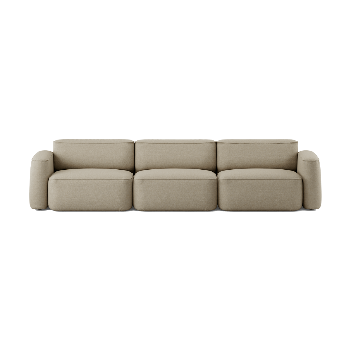 Massproductions Patch 3-seters sofa Ecriture 240 | Skandinavisk Design | Sofaer | Beige