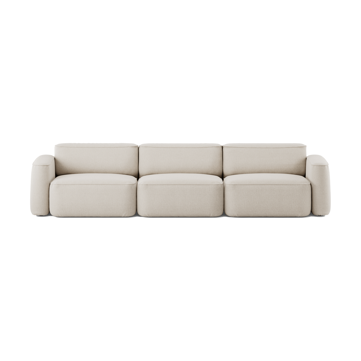 Massproductions Patch 3-seters sofa Linara 05 Porridge