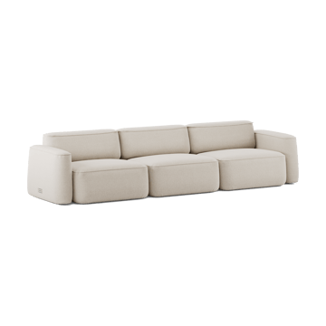 Patch 3-seters sofa - Linara 05 Porridge - Massproductions