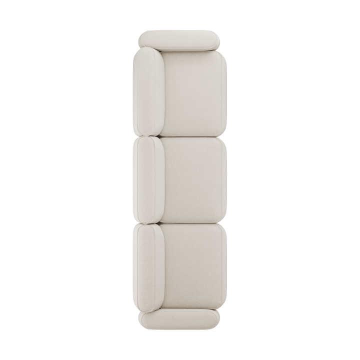 Patch 3-seters sofa, Linara 05 Porridge Massproductions
