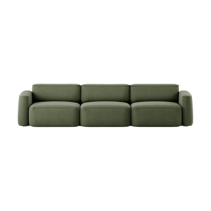 Patch 3-seters sofa - Linara 100 Tarragon - Massproductions