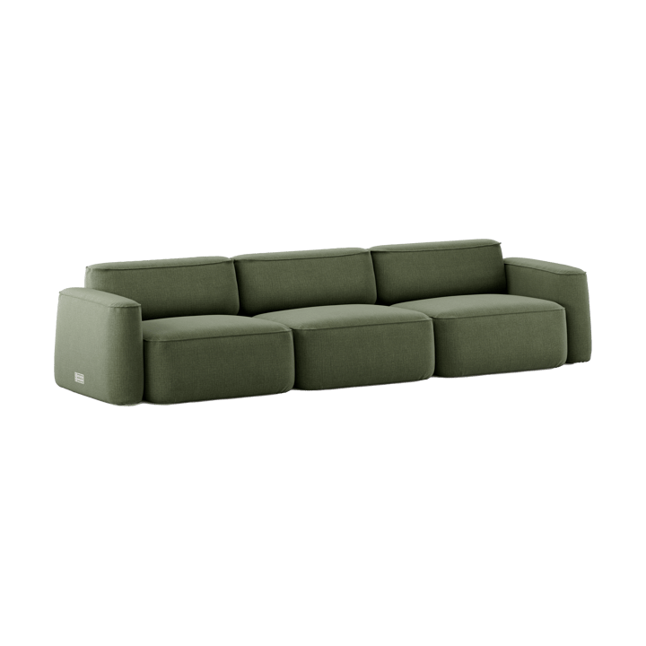 Patch 3-seters sofa, Linara 100 Tarragon Massproductions