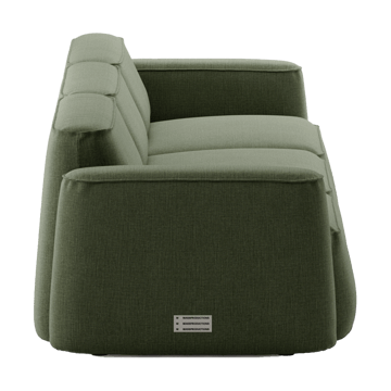 Patch 3-seters sofa - Linara 100 Tarragon - Massproductions