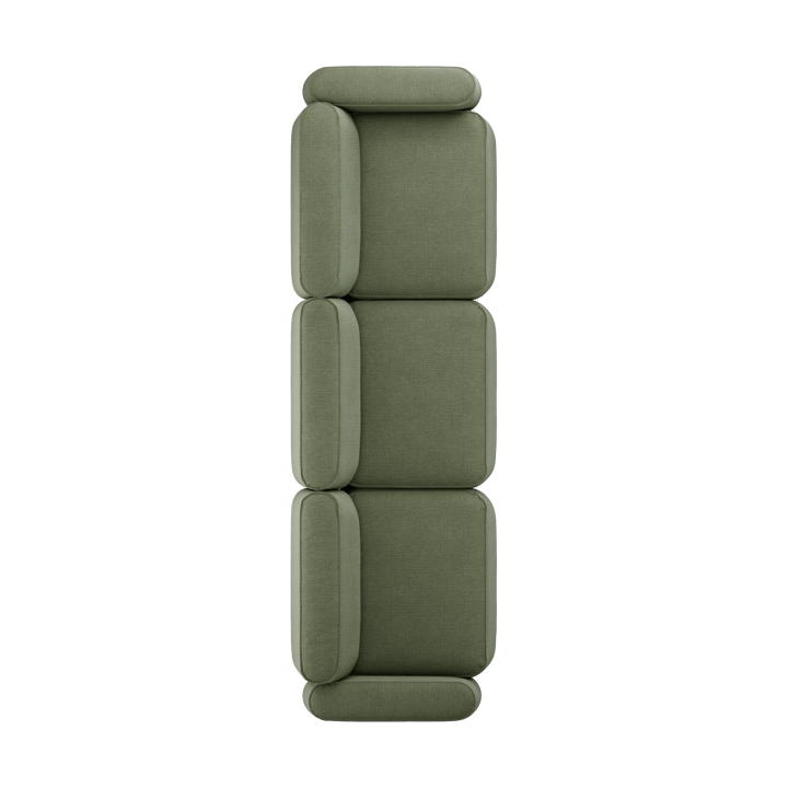 Patch 3-seters sofa, Linara 100 Tarragon Massproductions