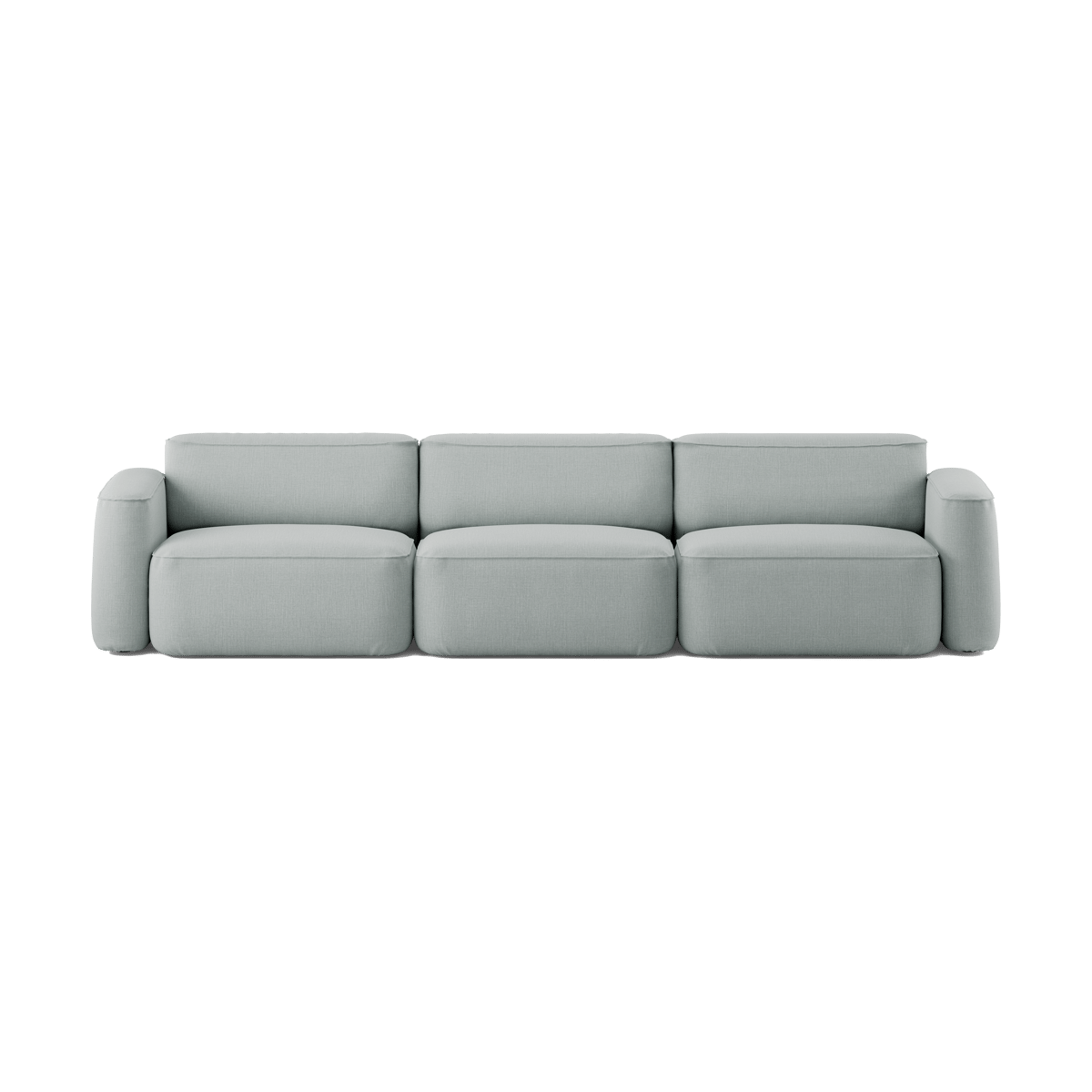Massproductions Patch 3-seters sofa Linara 253 Swedish Grey