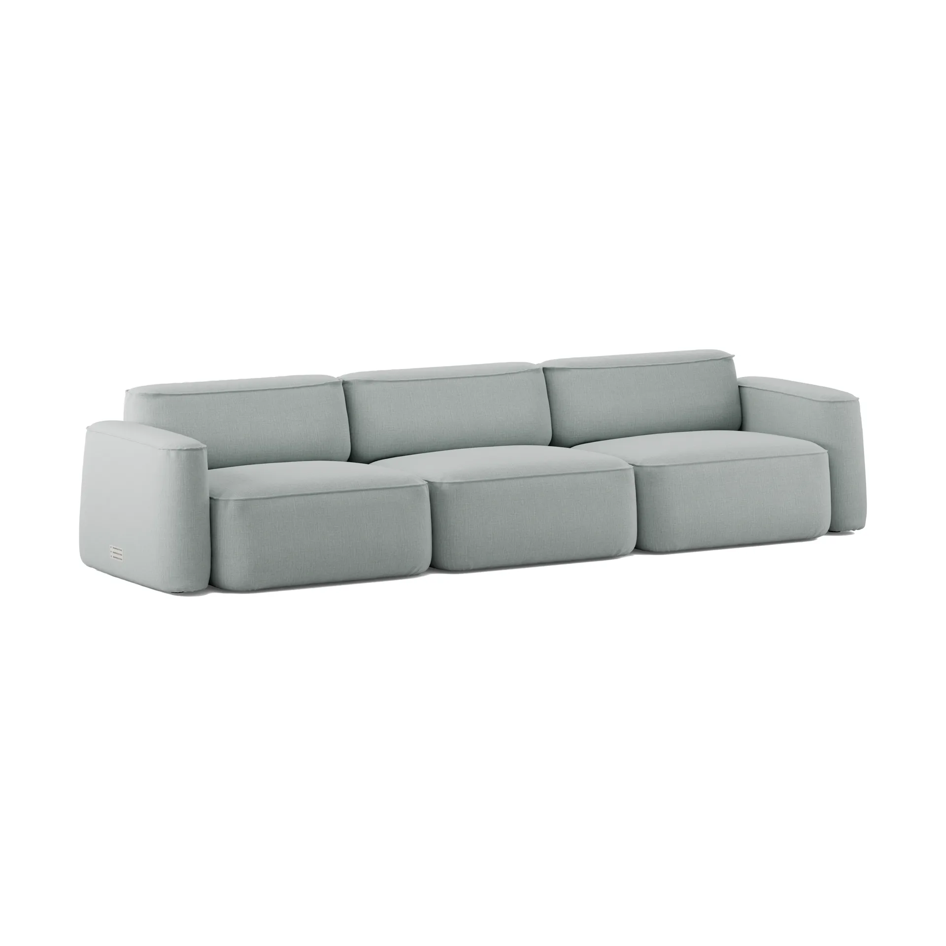 Patch 3-seters sofa, Linara 253 Swedish Grey Massproductions