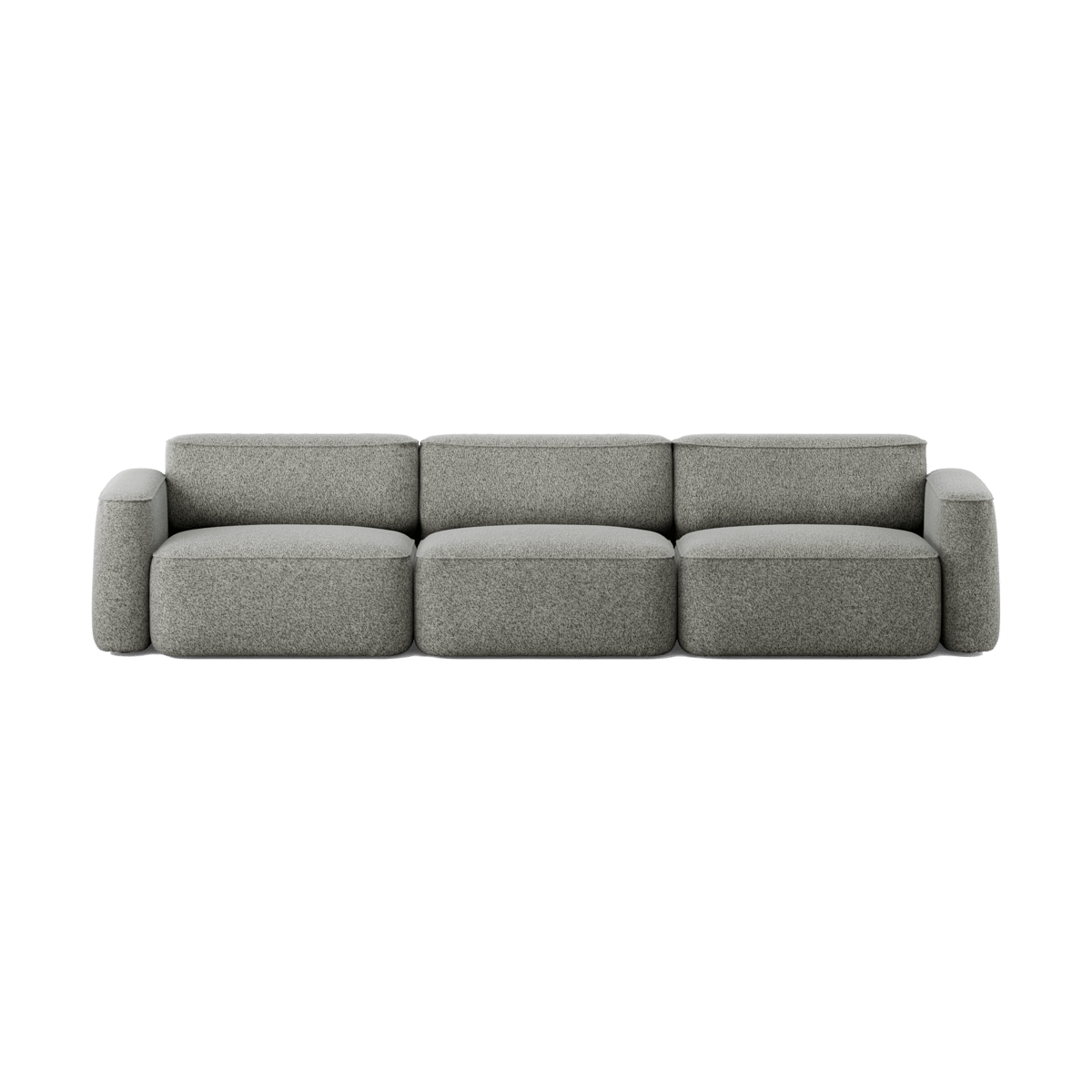 Massproductions Patch 3-seters sofa Spiral 23 Monochrome