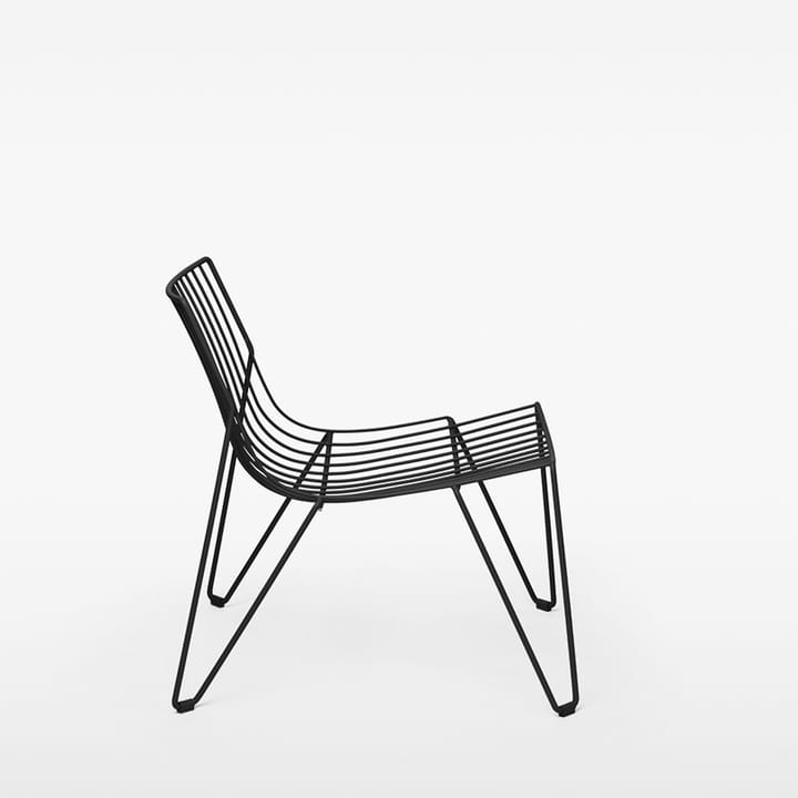 Tio easy chair loungestol - Black - Massproductions