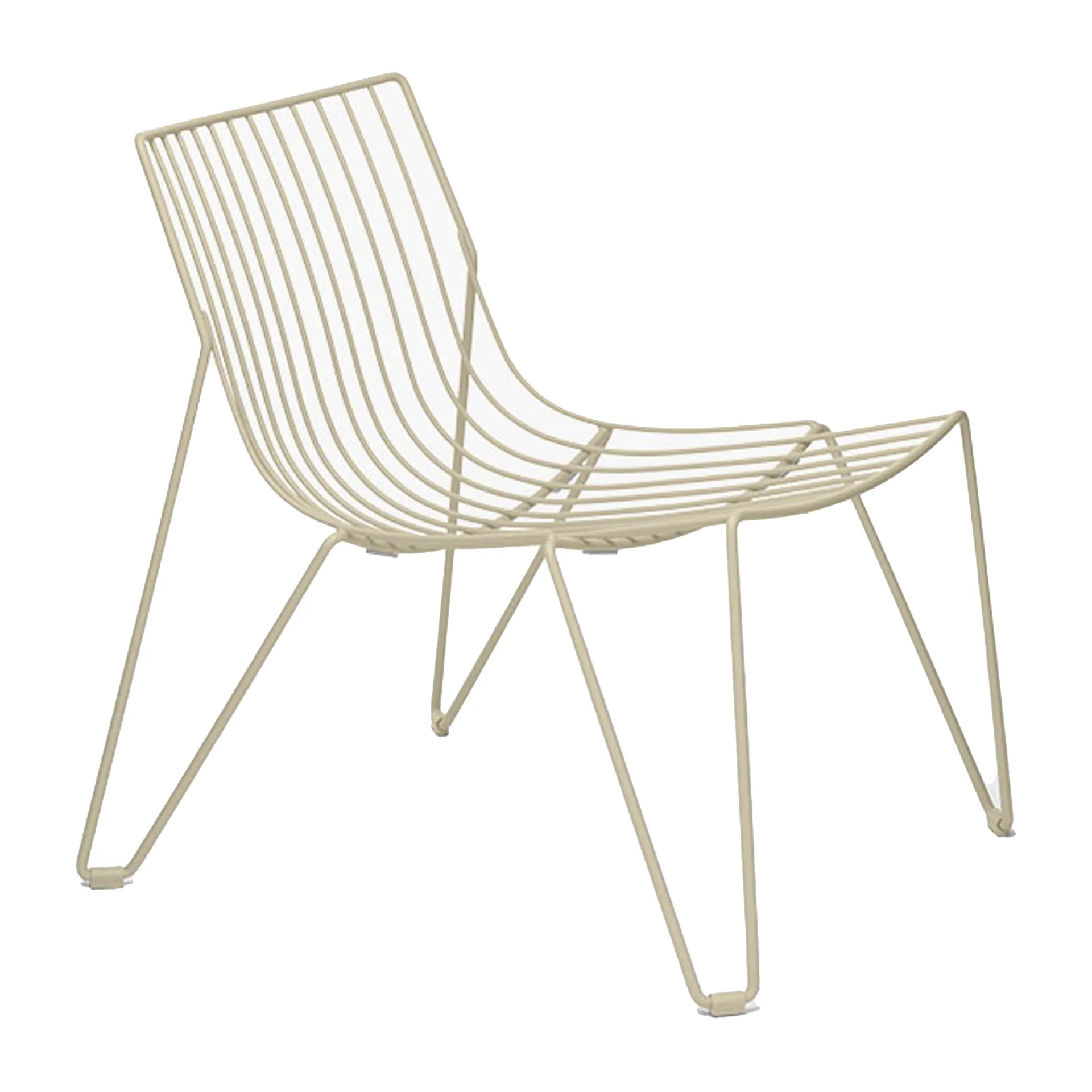 Tio easy chair loungestol, Ivory Massproductions