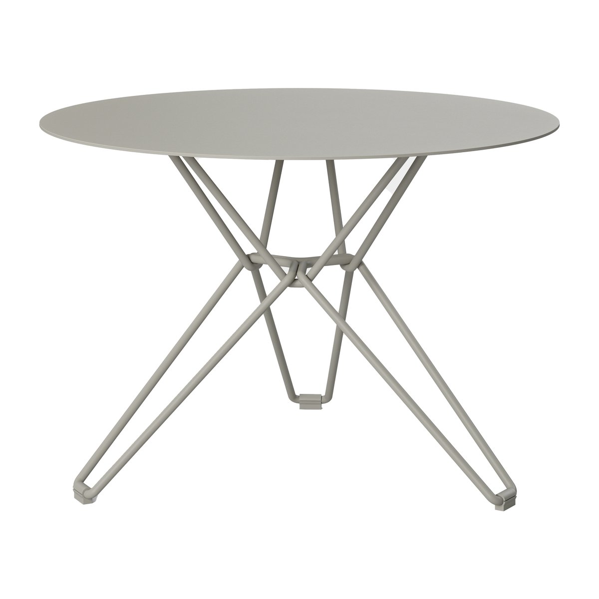 Massproductions Tio sidebord Ø 60 cm Stone Grey