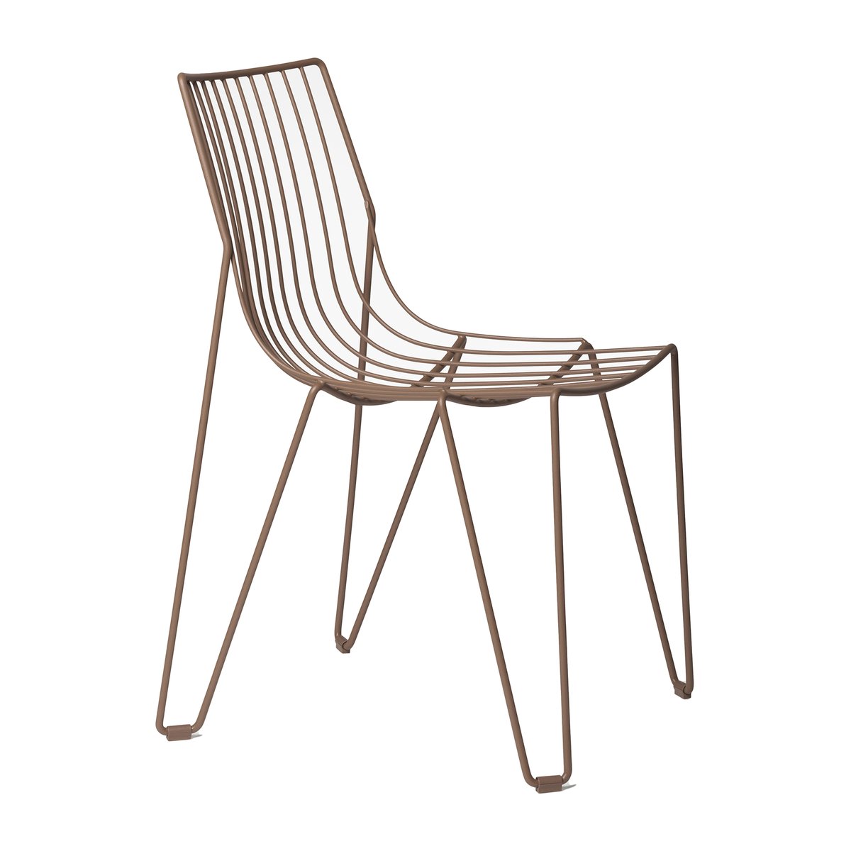 Massproductions Tio stol Pale Brown