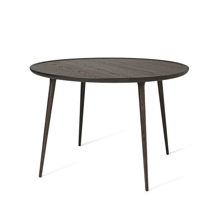Accent matbord rundt - eik sirka grey, ø110 cm - Mater
