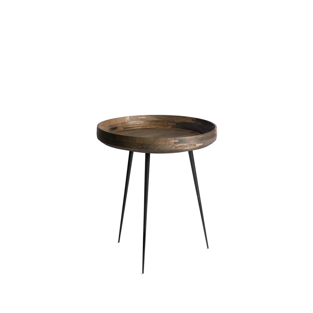 Bilde av Mater Bowl medium bord mango sirka grey svart stativ