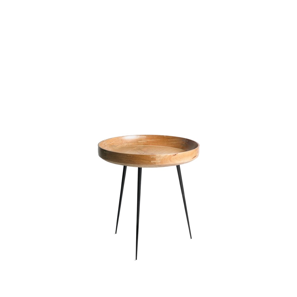 Bilde av Mater Bowl Small bord mango natur svart stativ