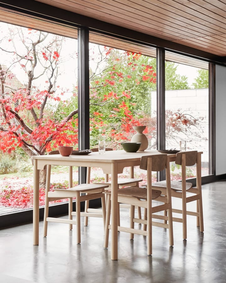 Conscious BM5462 bord 90 x 160 cm, Soaped oak Mater