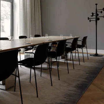 Nova Sea karmstol - Black, sort stålstativ - Mater