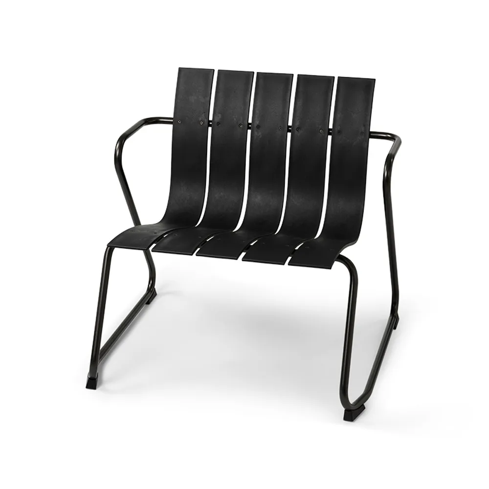 Ocean loungestol, black Mater