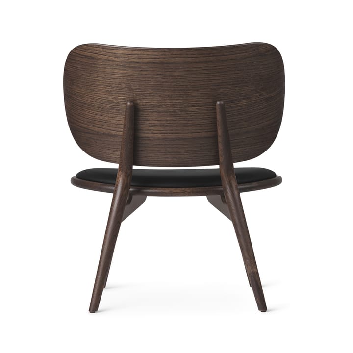 The Lounge Chair loungestol, skinn black, sirka grey stativ Mater